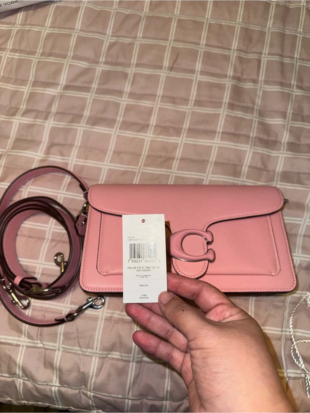 Coach Tabby 26 in Flower Pink